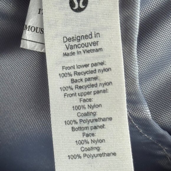 Lululemon Easy Access Crossbody Bag ColorBlock Gray Green Stained Purse Phone - Picture 7 of 9